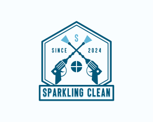 Cleaner - Cleaner Pressure Washer logo design