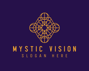 Fortune Telling - Golden Astral Fortune Telling logo design