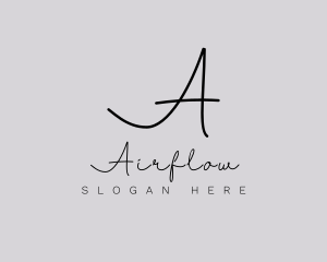 Professional Script Fashion Boutique logo design