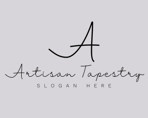 Professional Script Fashion Boutique logo design