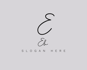 Professional Script Fashion Boutique logo design