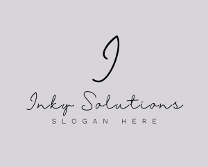 Professional Script Fashion Boutique logo design