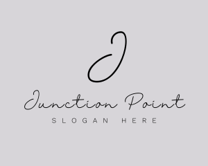 Professional Script Fashion Boutique logo design