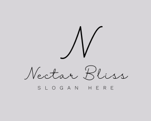 Professional Script Fashion Boutique logo design