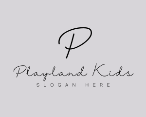 Professional Script Fashion Boutique logo design