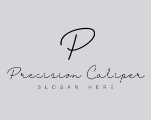 Professional Script Fashion Boutique logo design