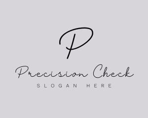 Professional Script Fashion Boutique logo design