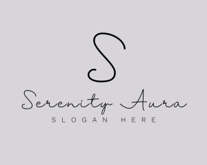 Professional Script Fashion Boutique logo design