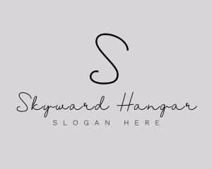 Professional Script Fashion Boutique logo design