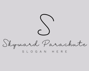 Professional Script Fashion Boutique logo design