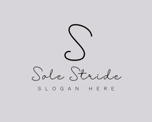 Professional Script Fashion Boutique logo design