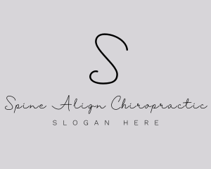 Professional Script Fashion Boutique logo design