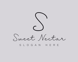 Professional Script Fashion Boutique logo design