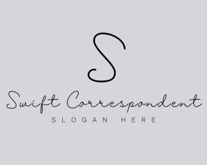 Professional Script Fashion Boutique logo design