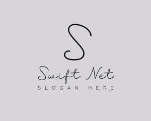 Professional Script Fashion Boutique logo design