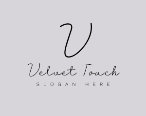 Professional Script Fashion Boutique logo design