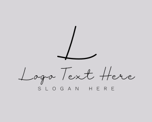 Boutique - Professional Script Fashion Boutique logo design