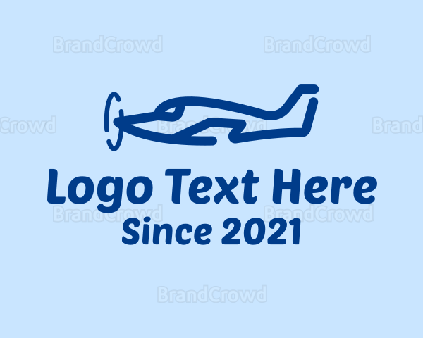 Fast Cargo Plane Logo