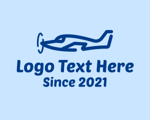 Airline - Fast Cargo Plane logo design