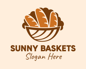 Picnic - Baguette Bread Basket logo design