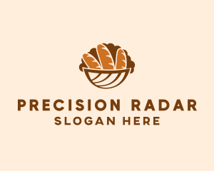 Baguette Bread Basket logo design