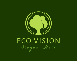 Nature Tree Forest logo design