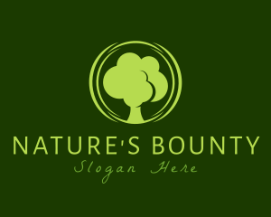 Nature Tree Forest logo design