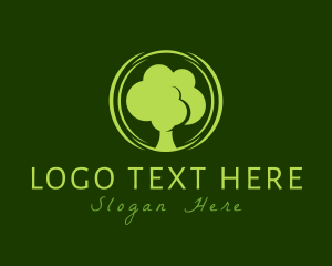 Forest - Nature Tree Forest logo design