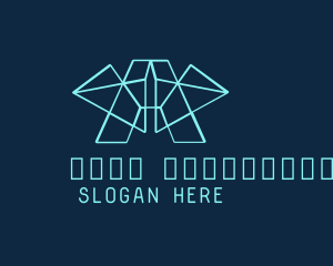 Modern - Network Company Letter A logo design