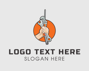 Motorcycle - Car Mechanical Repair Tools logo design