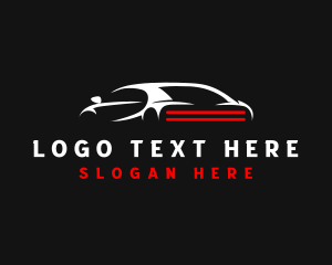 Driving - Car Motor Sports logo design