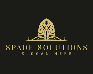 Spade Shovel Landscaping logo design