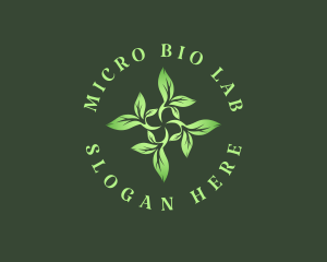 Botanical Garden Leaves logo design