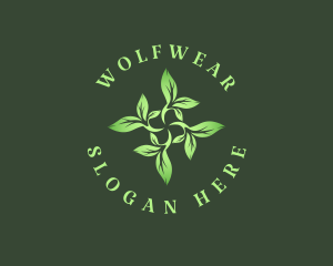 Organic - Botanical Garden Leaves logo design