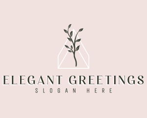 Elegant Plant Garden logo design