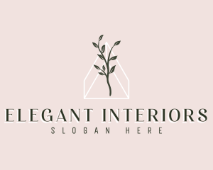 Elegant Plant Garden logo design