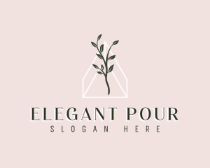 Elegant Plant Garden logo design