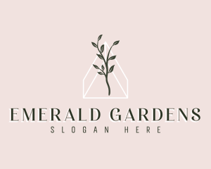 Elegant Plant Garden logo design