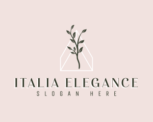 Elegant Plant Garden logo design