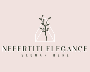 Elegant Plant Garden logo design