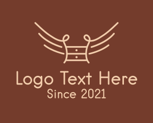 Bedside - Winged Drawer Furniture logo design