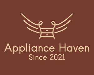 Winged Drawer Furniture logo design