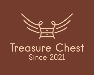 Chest - Winged Drawer Furniture logo design