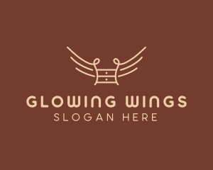 Winged Drawer Furniture logo design