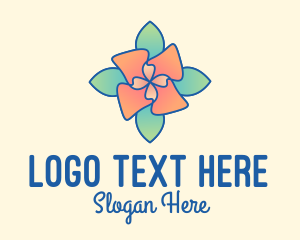 Blooming - Gradient Flower Beauty logo design
