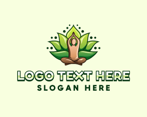 Lifestyle - Yoga Lotus Fitness logo design