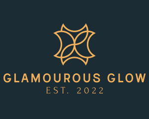 Glamourous - Moon Crescent Luxury Hotel logo design