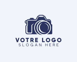 Photography Camera Lens Logo