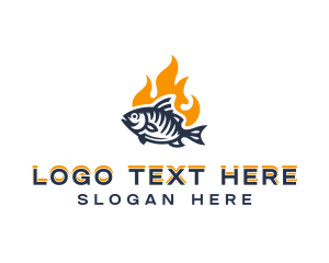 Restaurant - Grill Fish Restaurant logo design