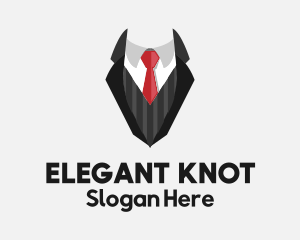 Tie - Fashionable Suit Tie logo design